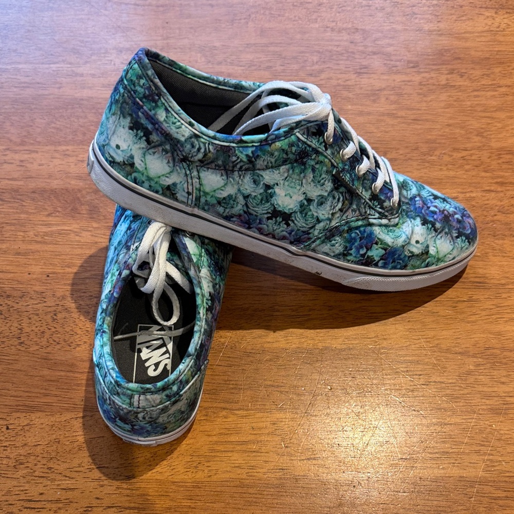 Vans Multicolor Floral Canvas Shoes